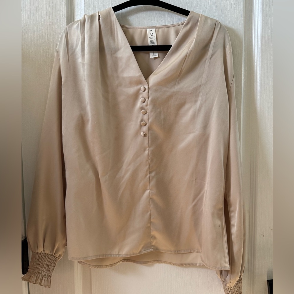 Elegant Cream Blouse